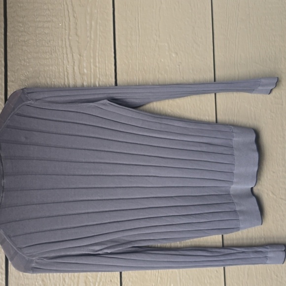 Eleventy Gray Rib Knit Crewneck Pullover Sweater Size Medium Men's NWT - Picture 8 of 8